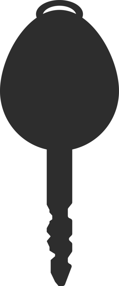 Car key clipart design illustration png