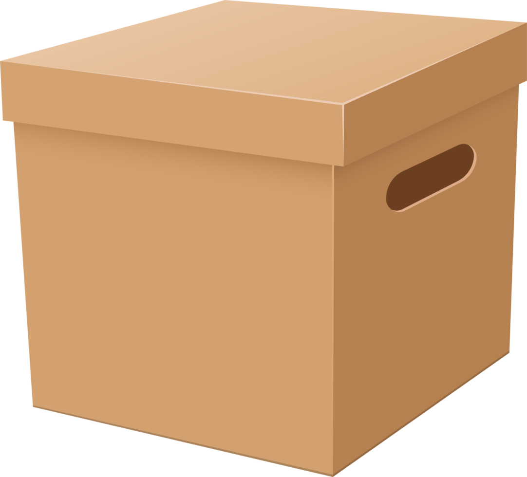 Storage box clipart design illustration png