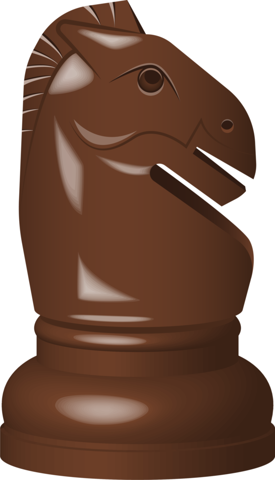 Chess game piece clipart design illustration png