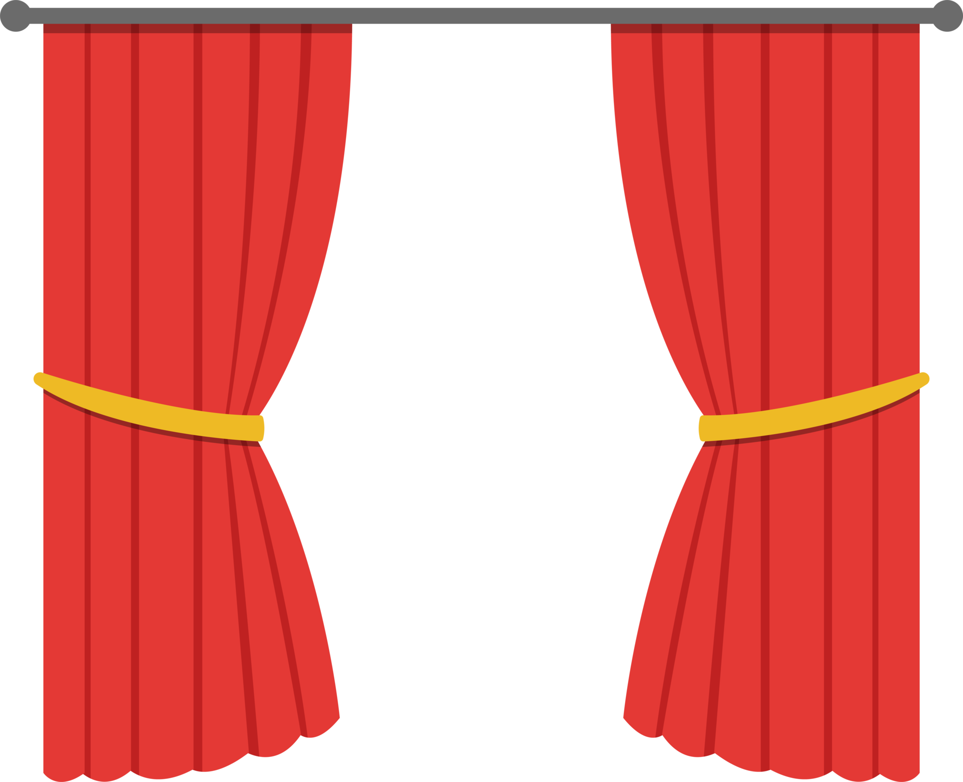 Theatervorhang-Clipart-Designillustration 9305570 PNG