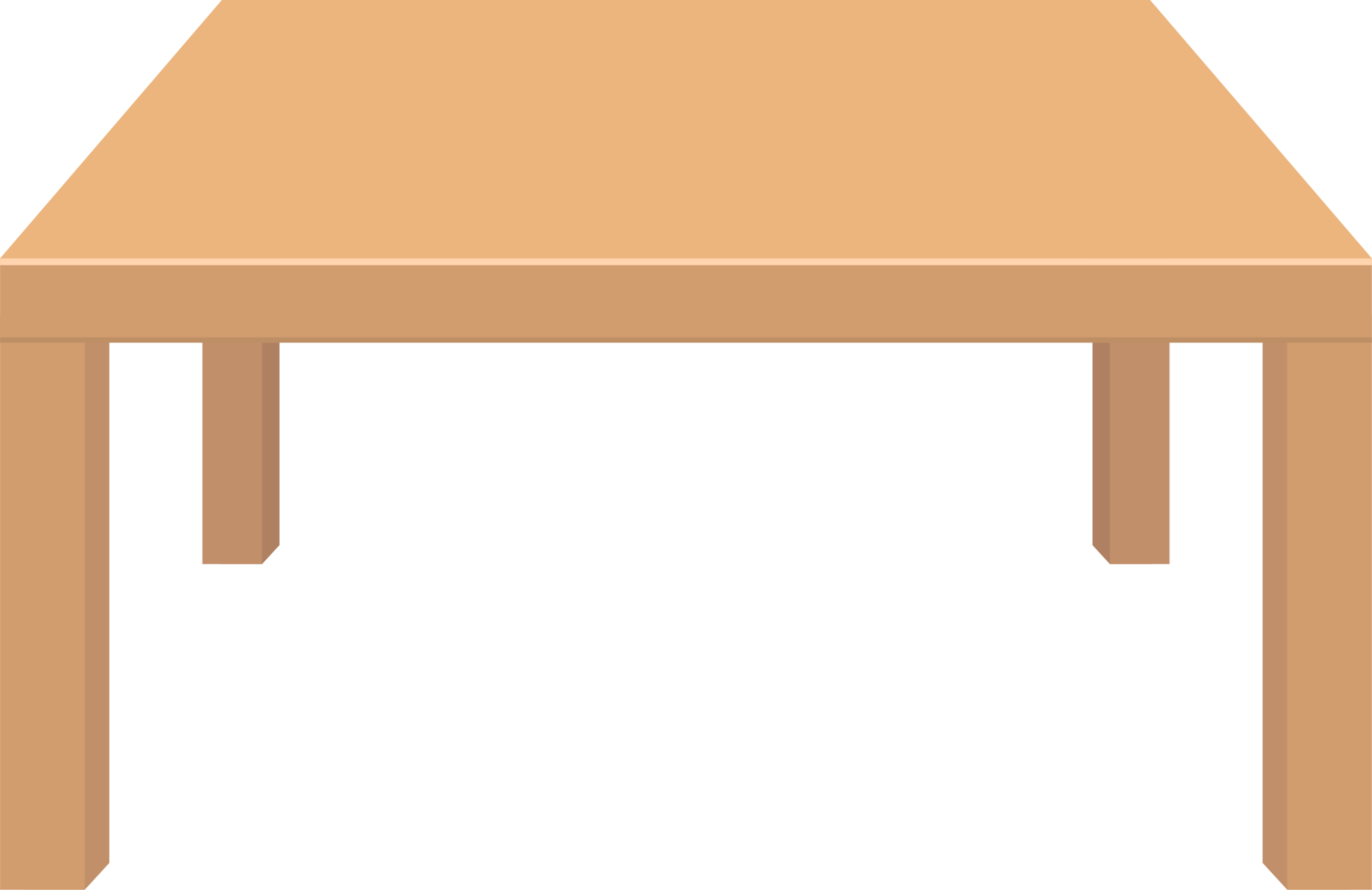 Transparent Cartoon Desk Png Transparent Background Cartoon Table, Png