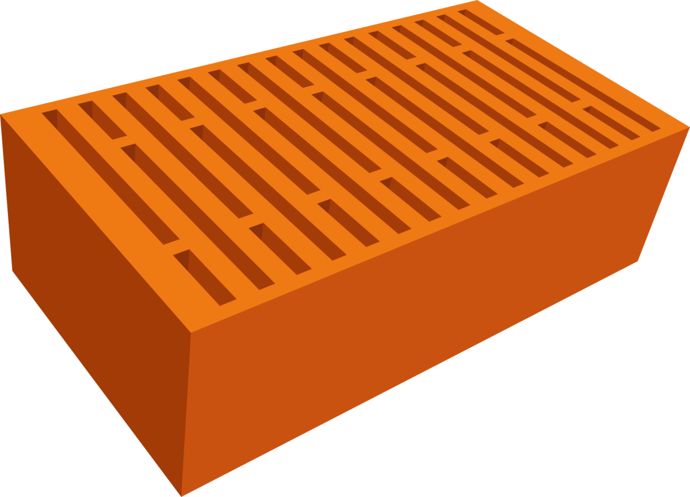 Brick for wall construction clipart illustration png