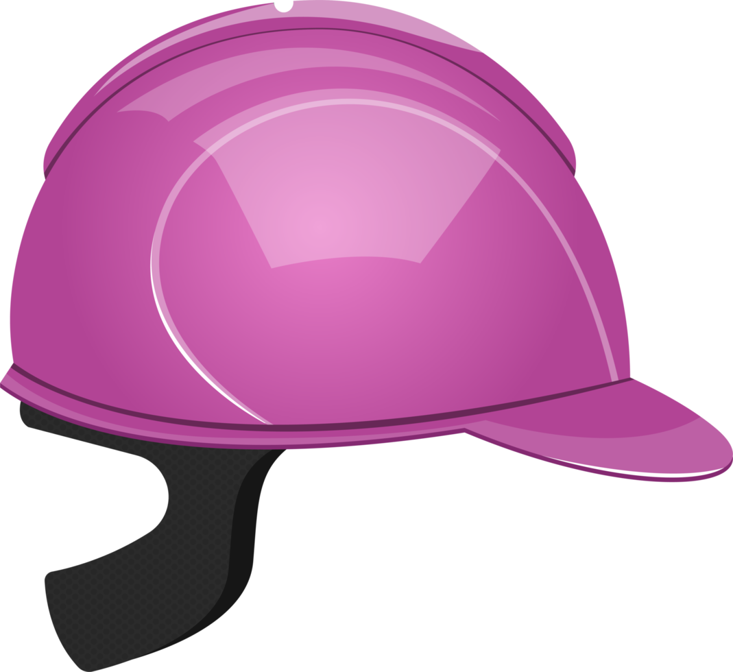 Protection helmet for construction clipart design illustration png