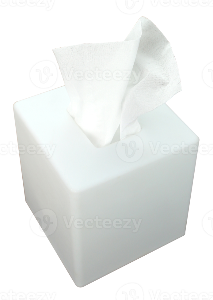 papel de seda na caixa no arquivo png de fundo transparente