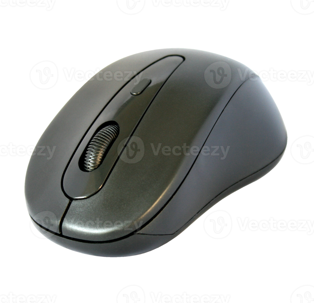 mouse del computer su file png di sfondo trasparente