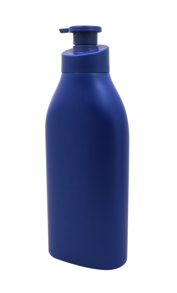 cream pump bottle on transparent background png file