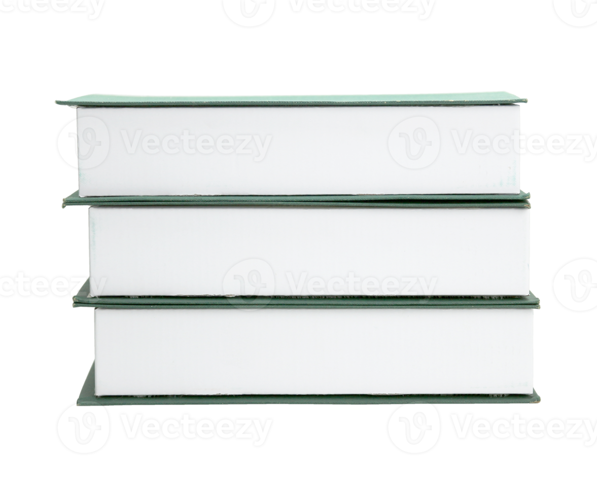 set up a stack of books on transparent background png file