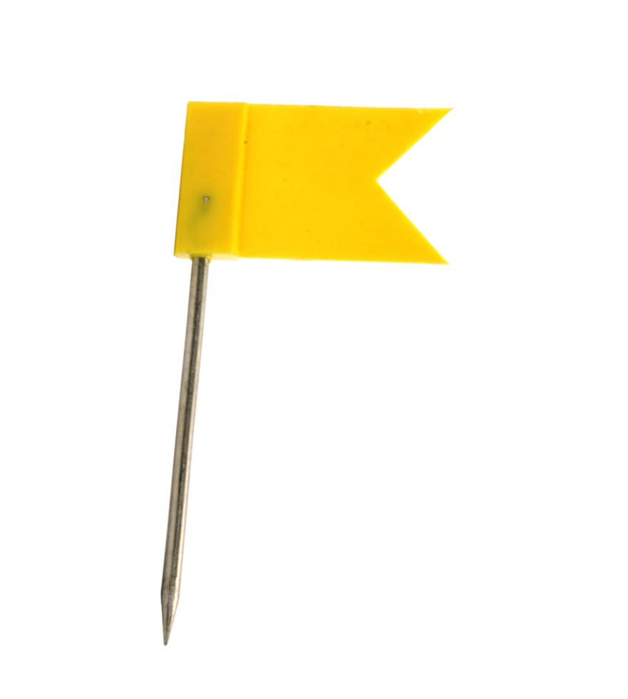 épinglette du drapeau sur le fichier png de fond transparent