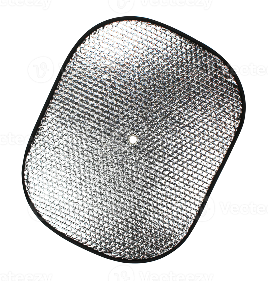 sun visor in car on transparent background png file