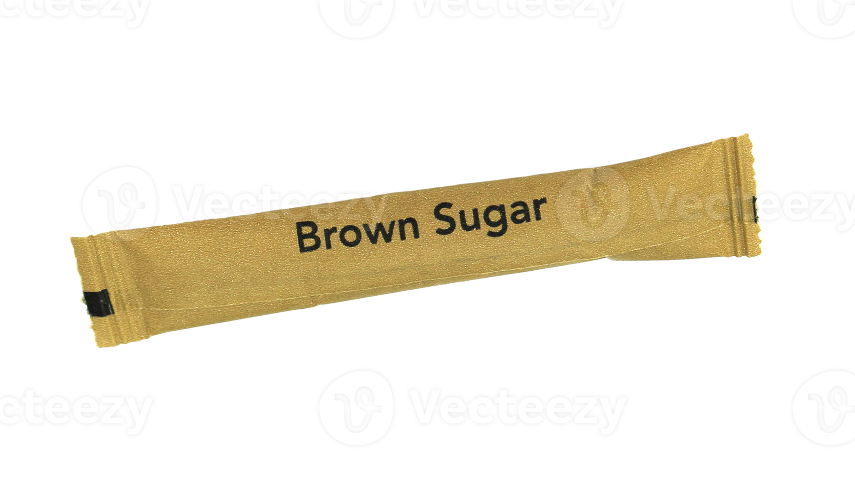 brown sugar sachet on transparent background png file 9307090 PNG