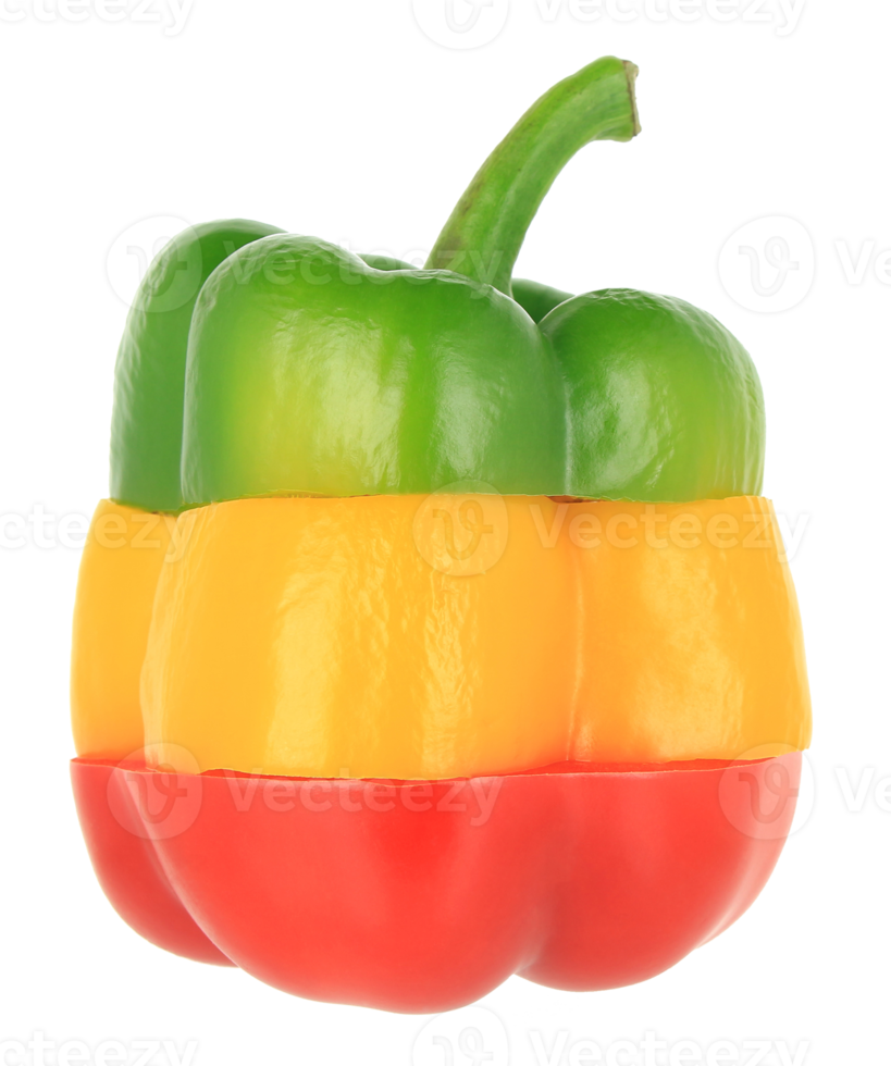 bell peppers on transparent background png file