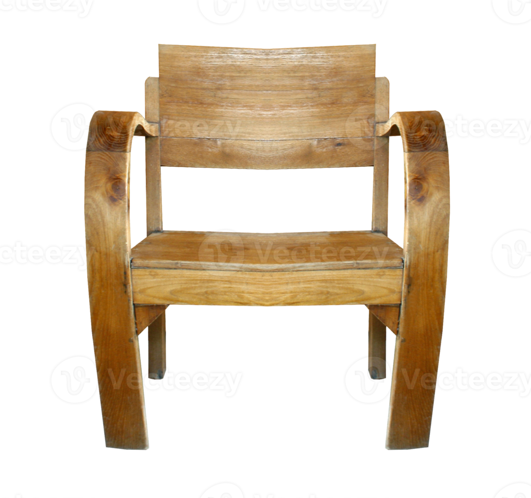 wood chair with backrest isolated on transparent backgrounf png file  9308017 PNG