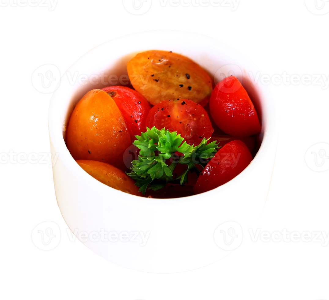 tomatsallad på transparent bakgrund png-fil png