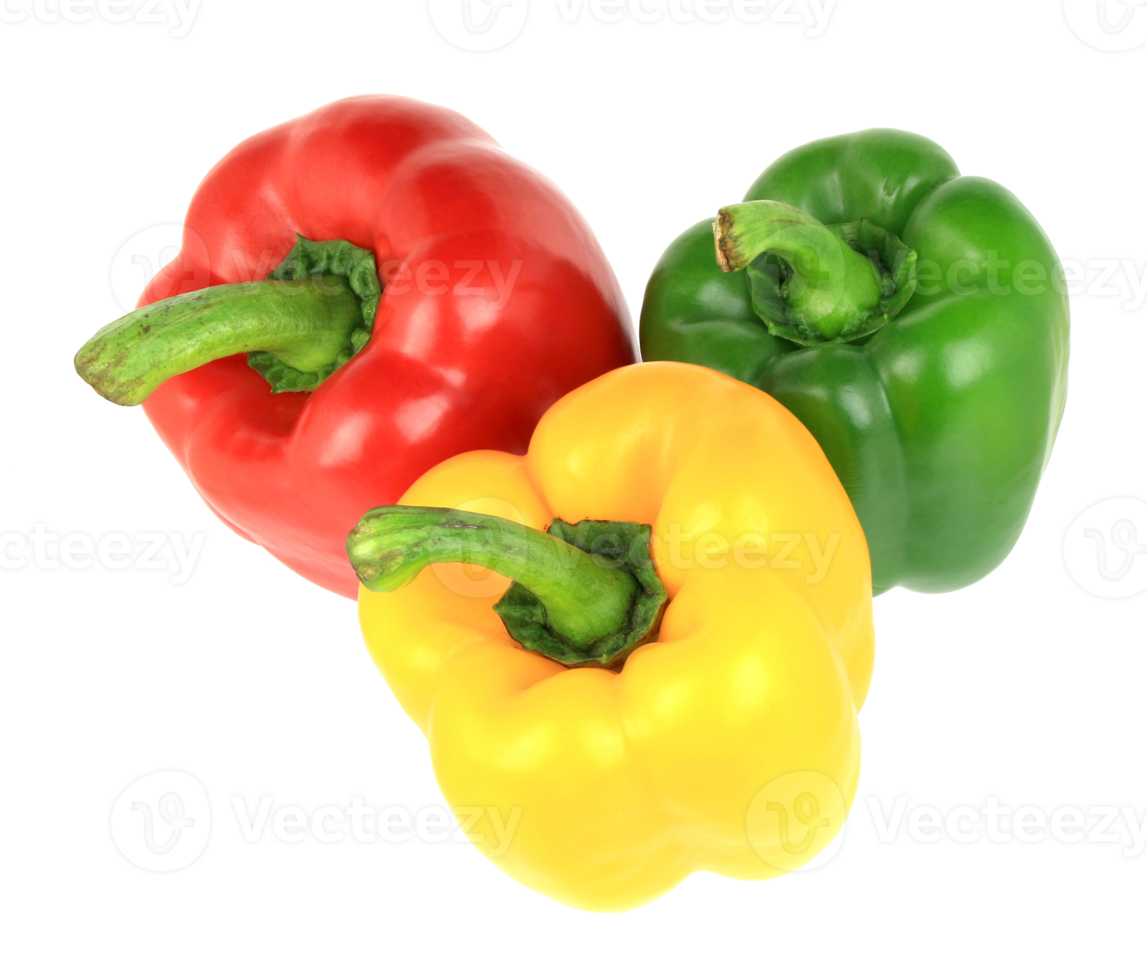 bell pepper on transparent background png file