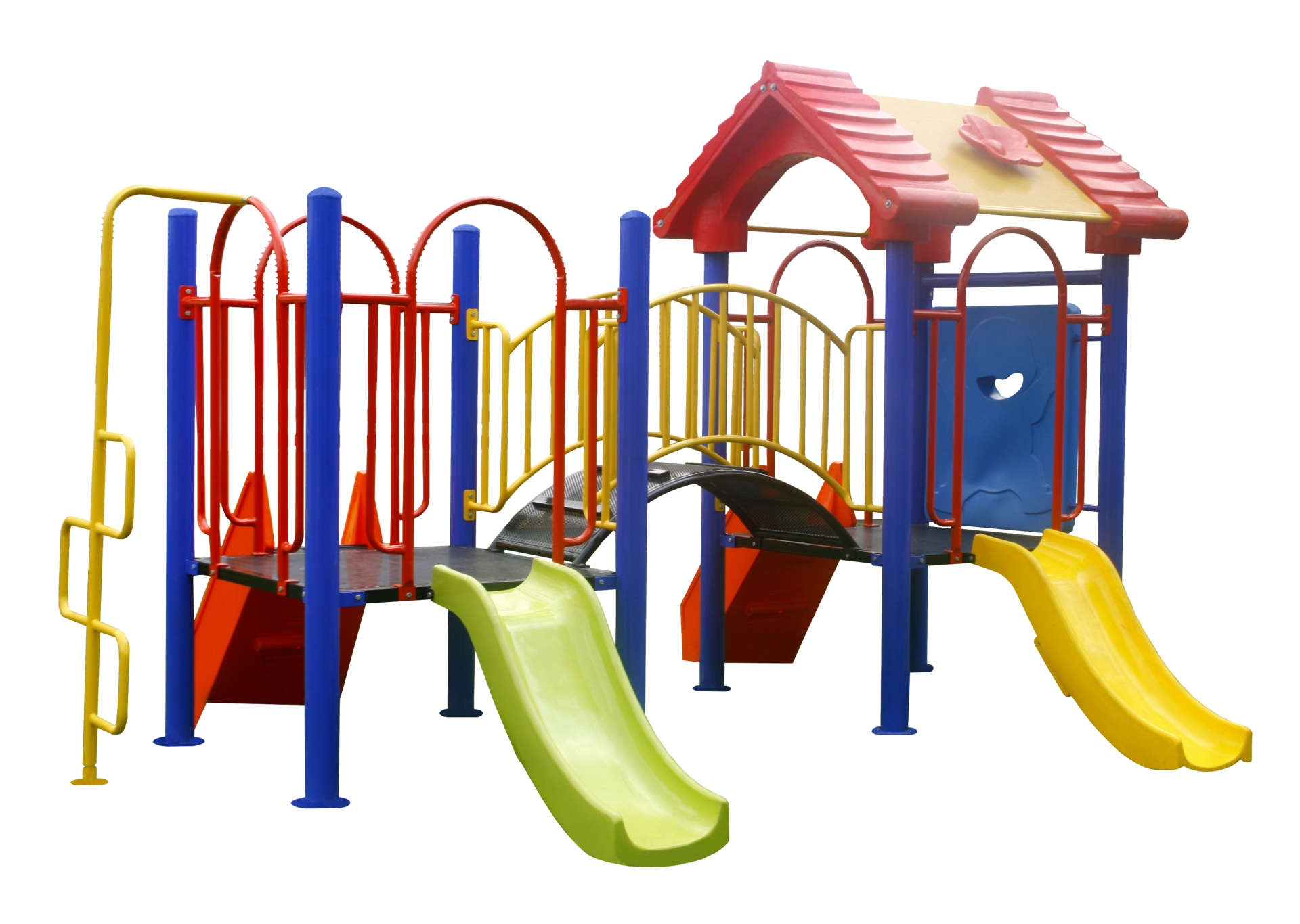 Colorful Playground For Children On Transparent Background Png File
