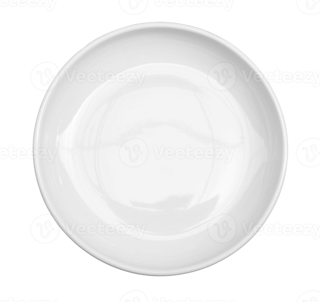 assiette à vaisselle sur fond transparent fichier png