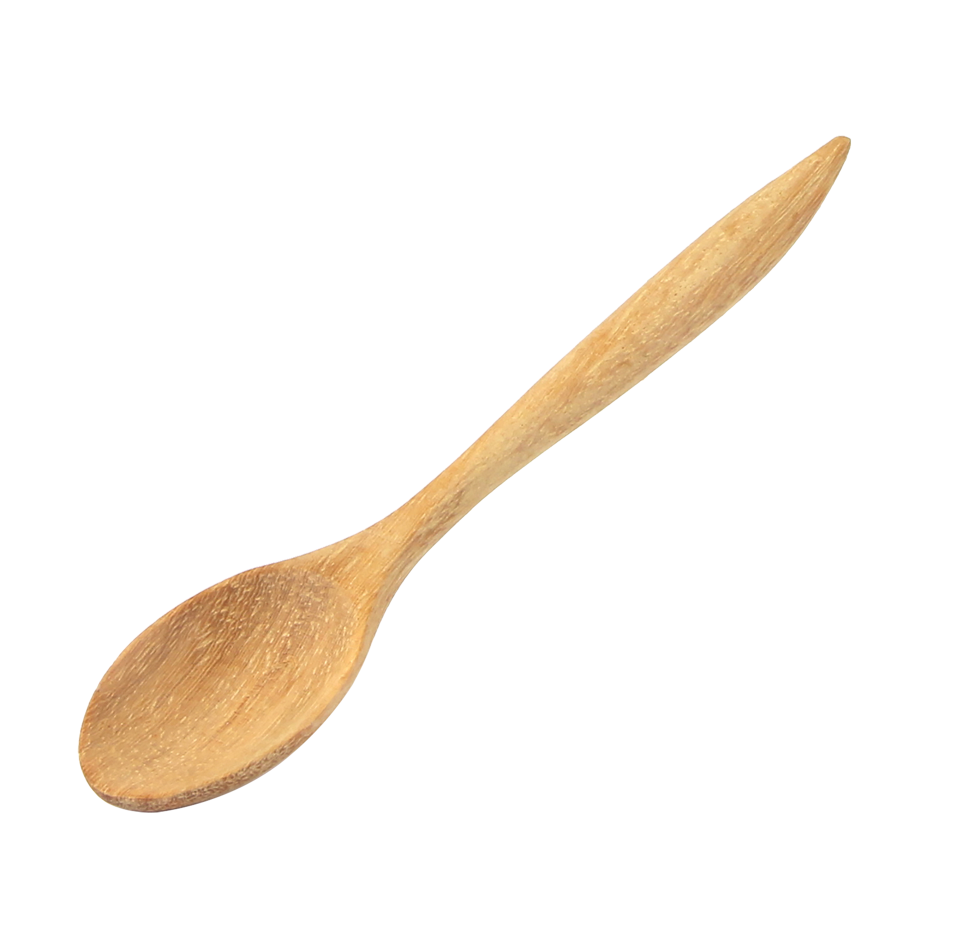 Free cuchara de madera aislada en archivo png de fondo transparente