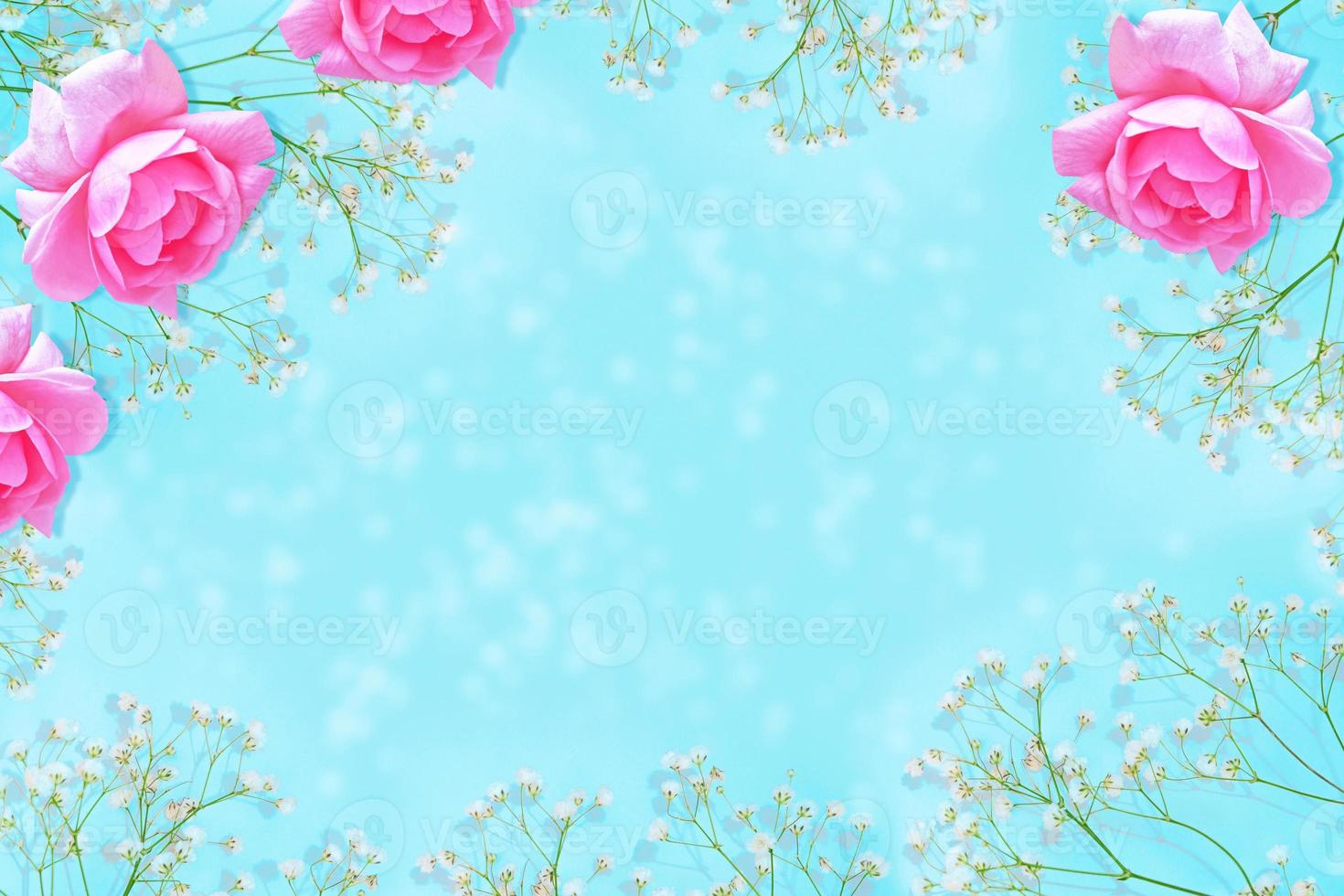 bright colorful flower. Abstract floral background. photo