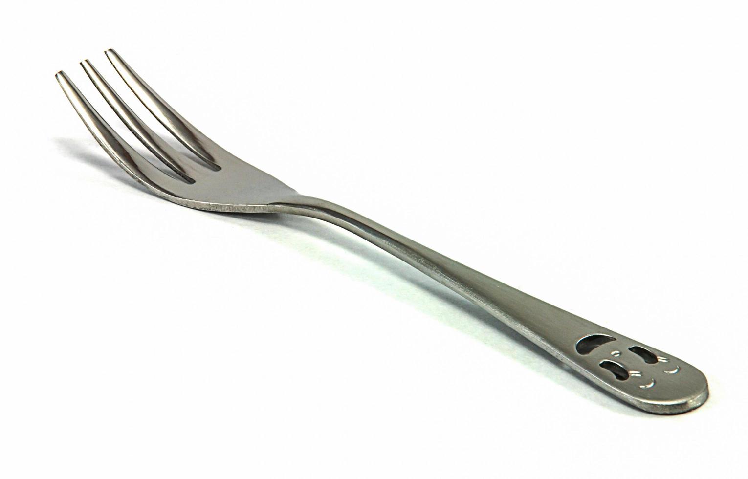 Fork isolated over white photo