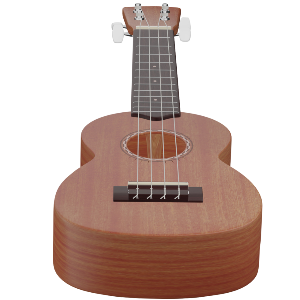 ukulele brown wood surface musical instruments for children png