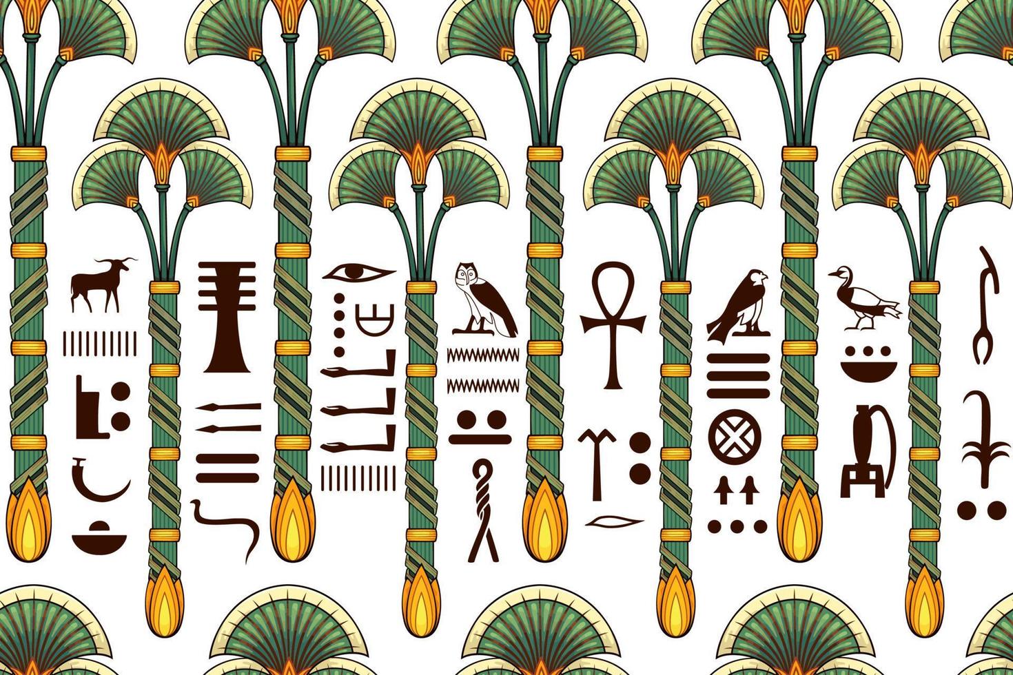 antiguo egipto symbol.fabric.seamless.background.egyptian. vector