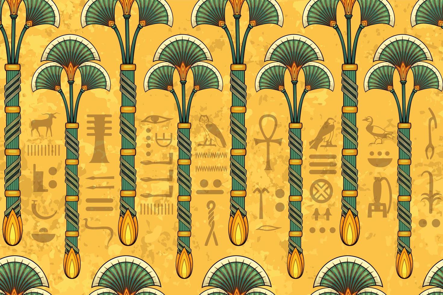 antiguo egipto symbol.fabric.seamless.background.egyptian. vector