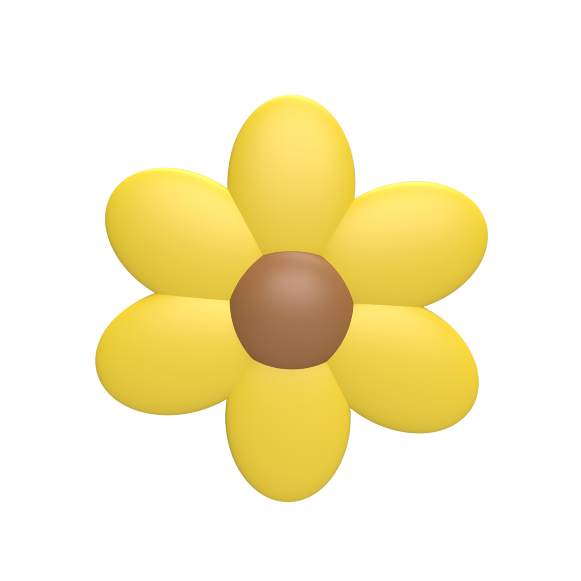 Free Flower 3d icon model cartoon style concept. render illustration  9312128 PNG with Transparent Background