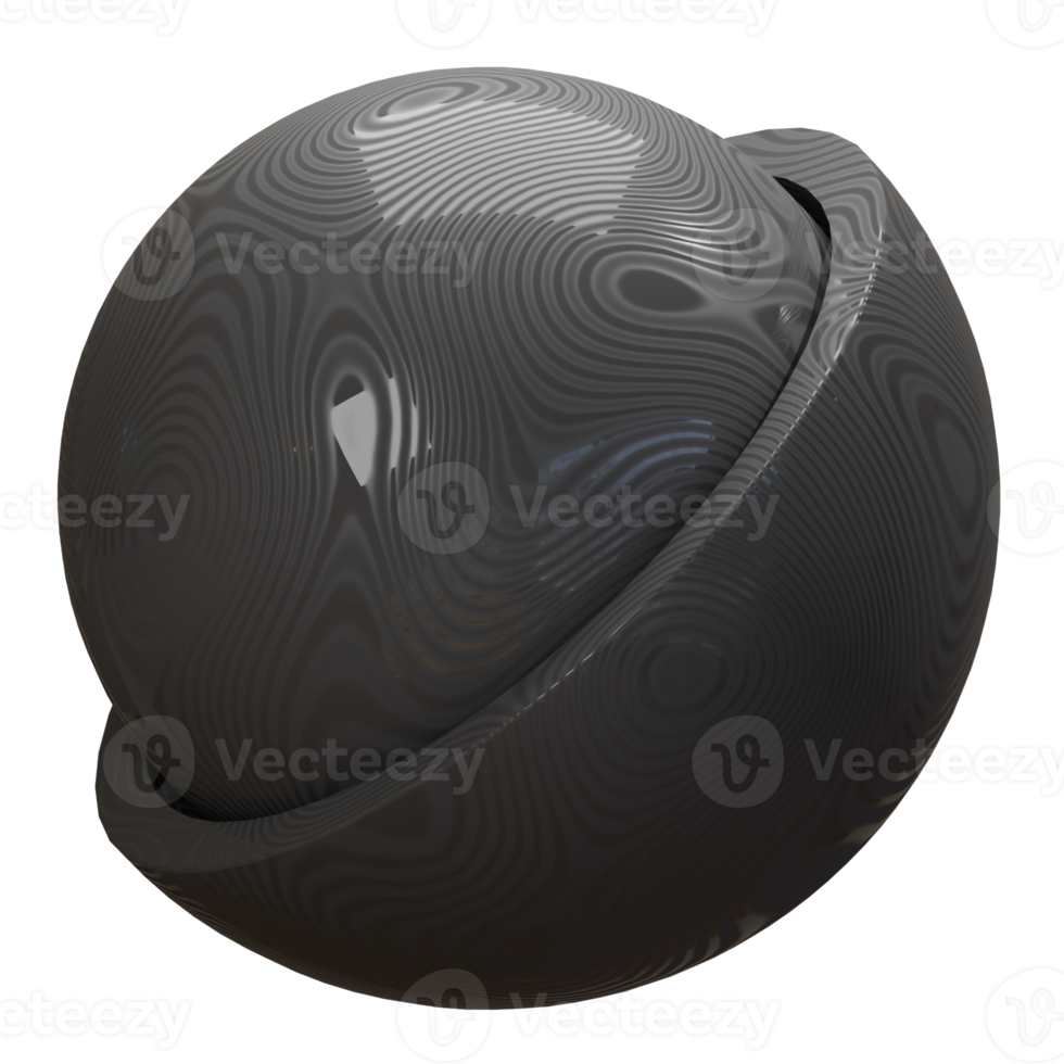 3d rendering abstract icon isolated png