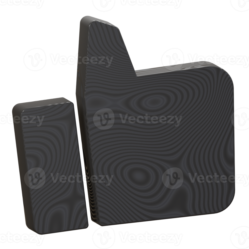 3d rendering like icon isolated png