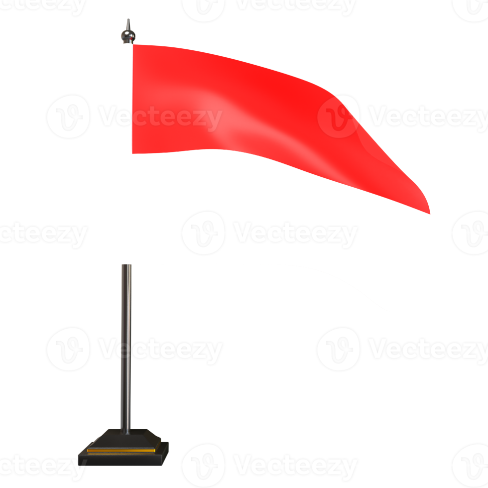 Indonesische vlag 3d illustratie png