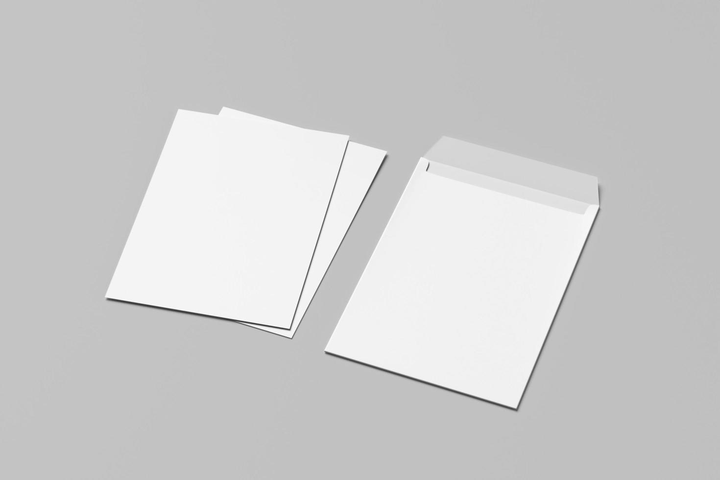 C4 ENVELOPE MOCKUP photo