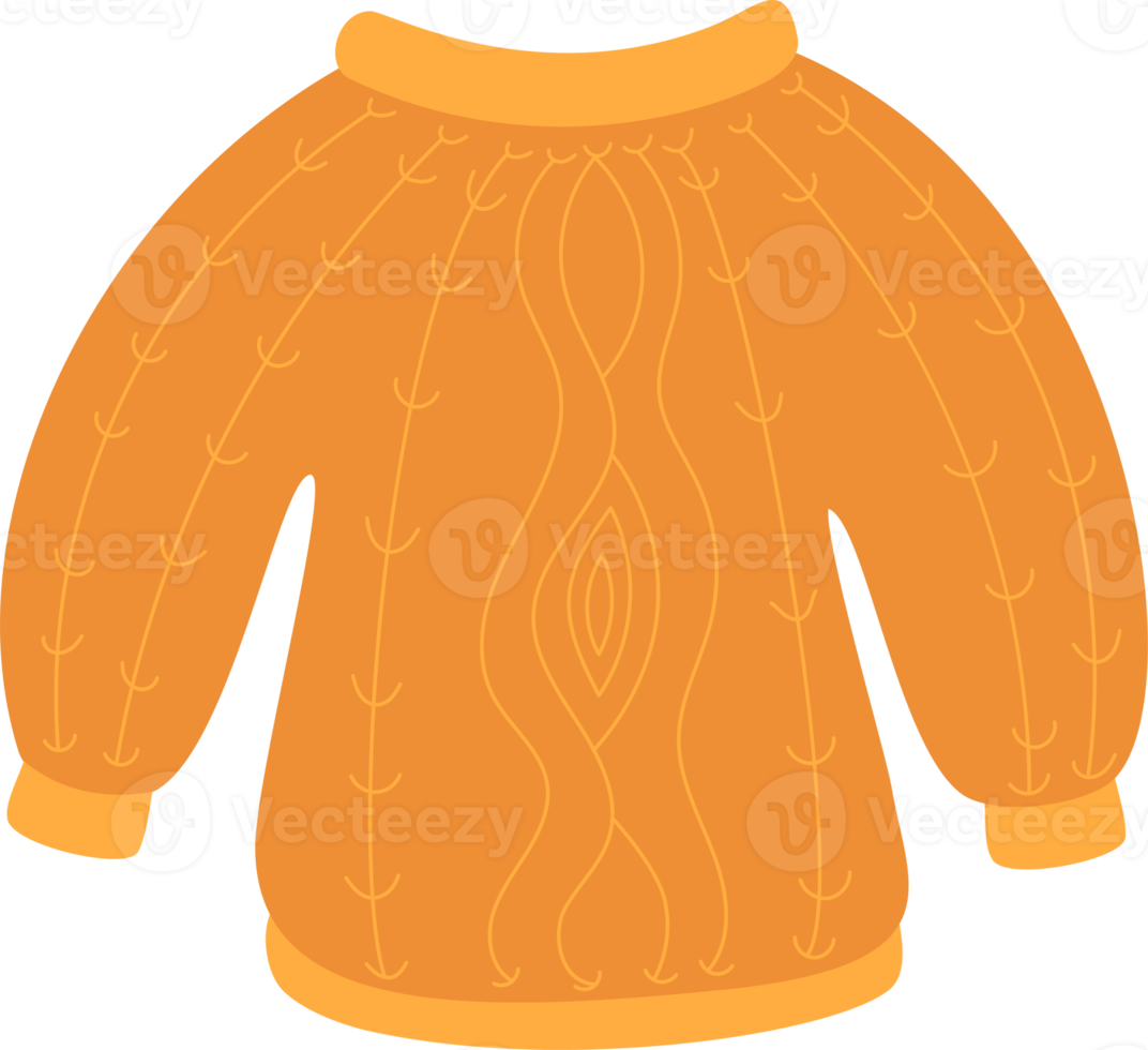 Clothing. Knitted sweater png