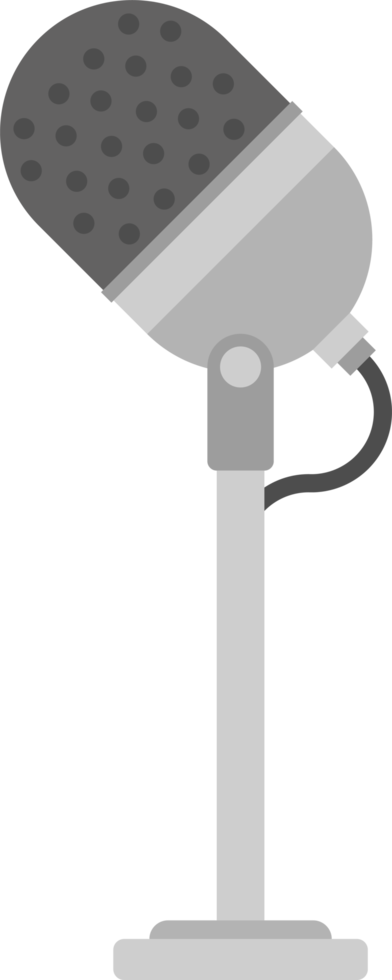 Microphone In Flat Design Clip Art 9313658 PNG Microphone In Flat Design Clip Art Free Png