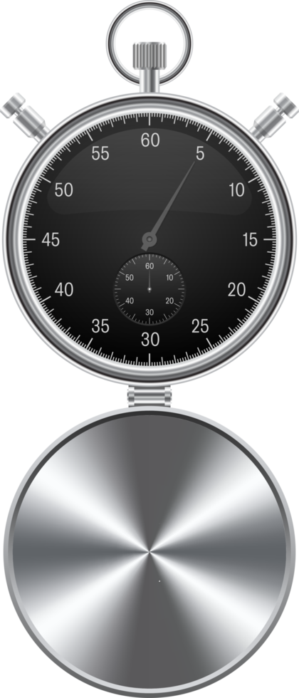vintage stopwatch vectorillustratie geïsoleerd op een witte achtergrond png