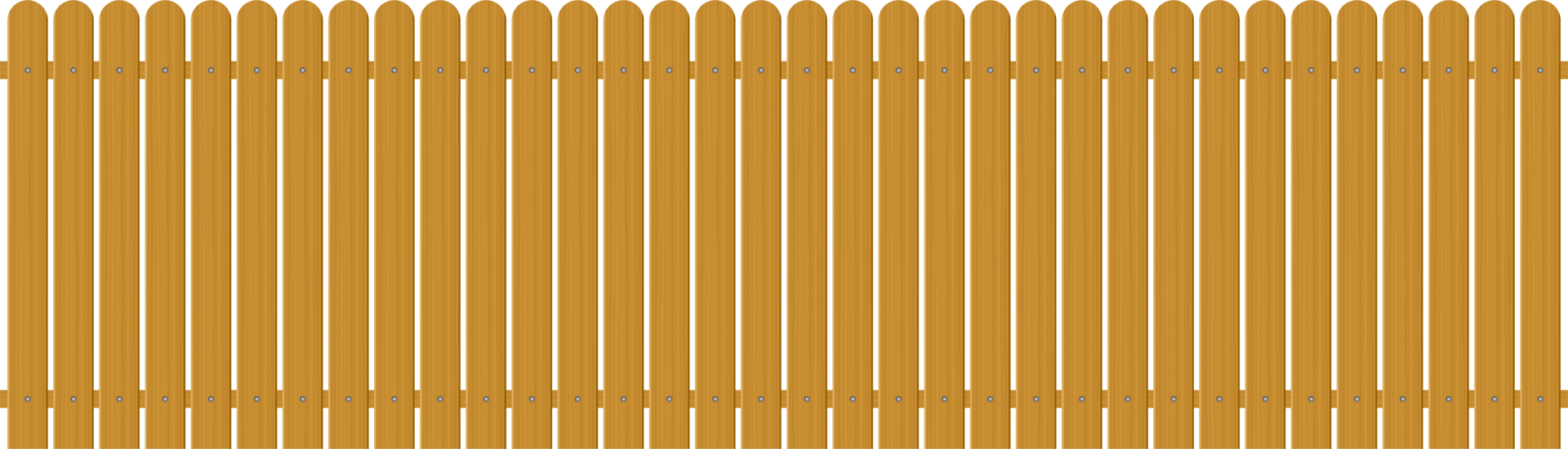 Wooden fence vector illustration isolated on white background png