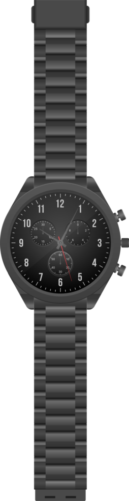 realistische handhorloge vectorillustratie geïsoleerd op een witte achtergrond png