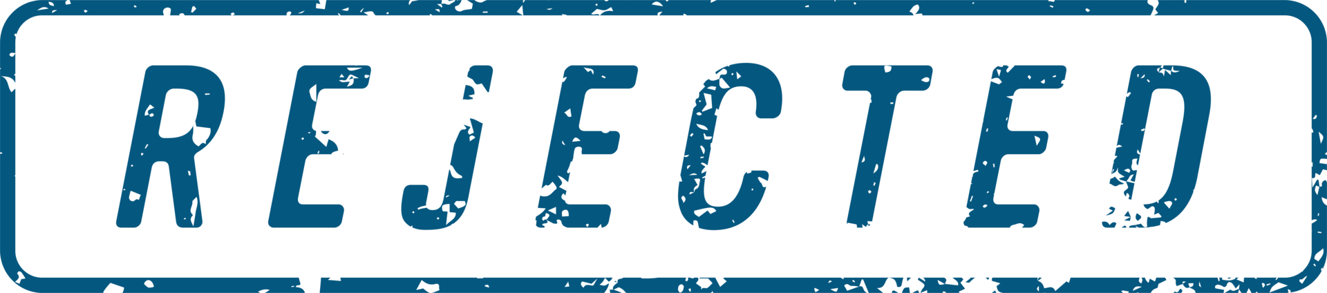 Stamp mark with rejected text vector illustration png