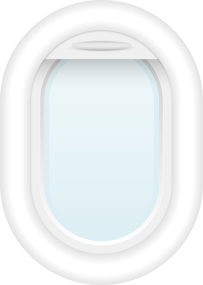 Airplane porthole vector illustration png