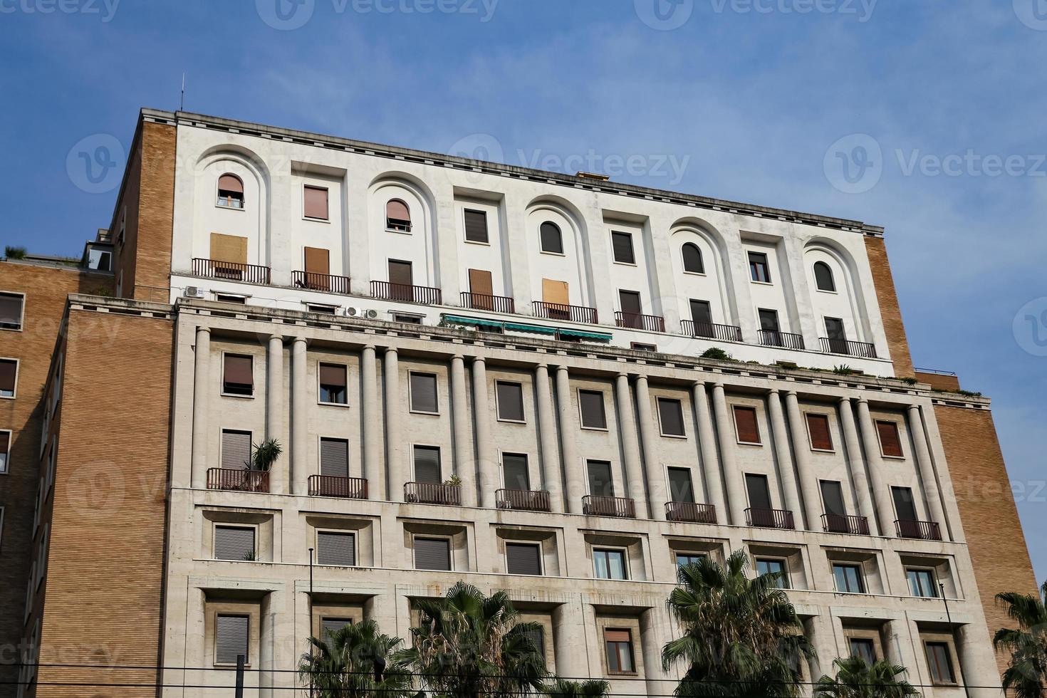 Building in Naples, Italy photo