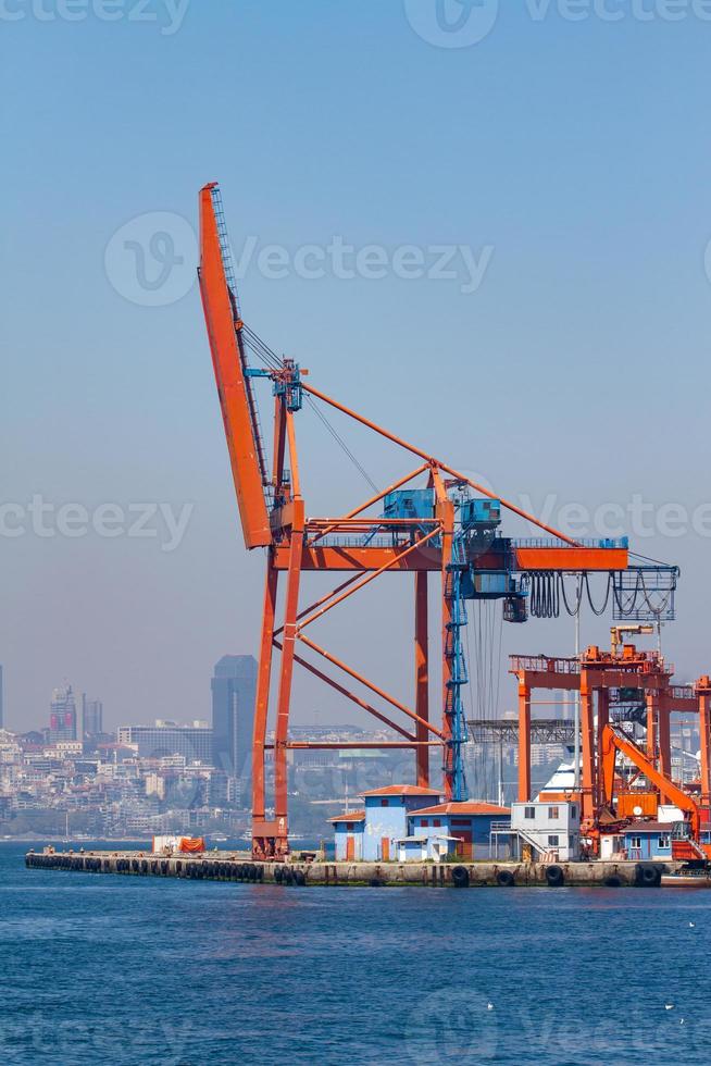 Orange Port Crane photo