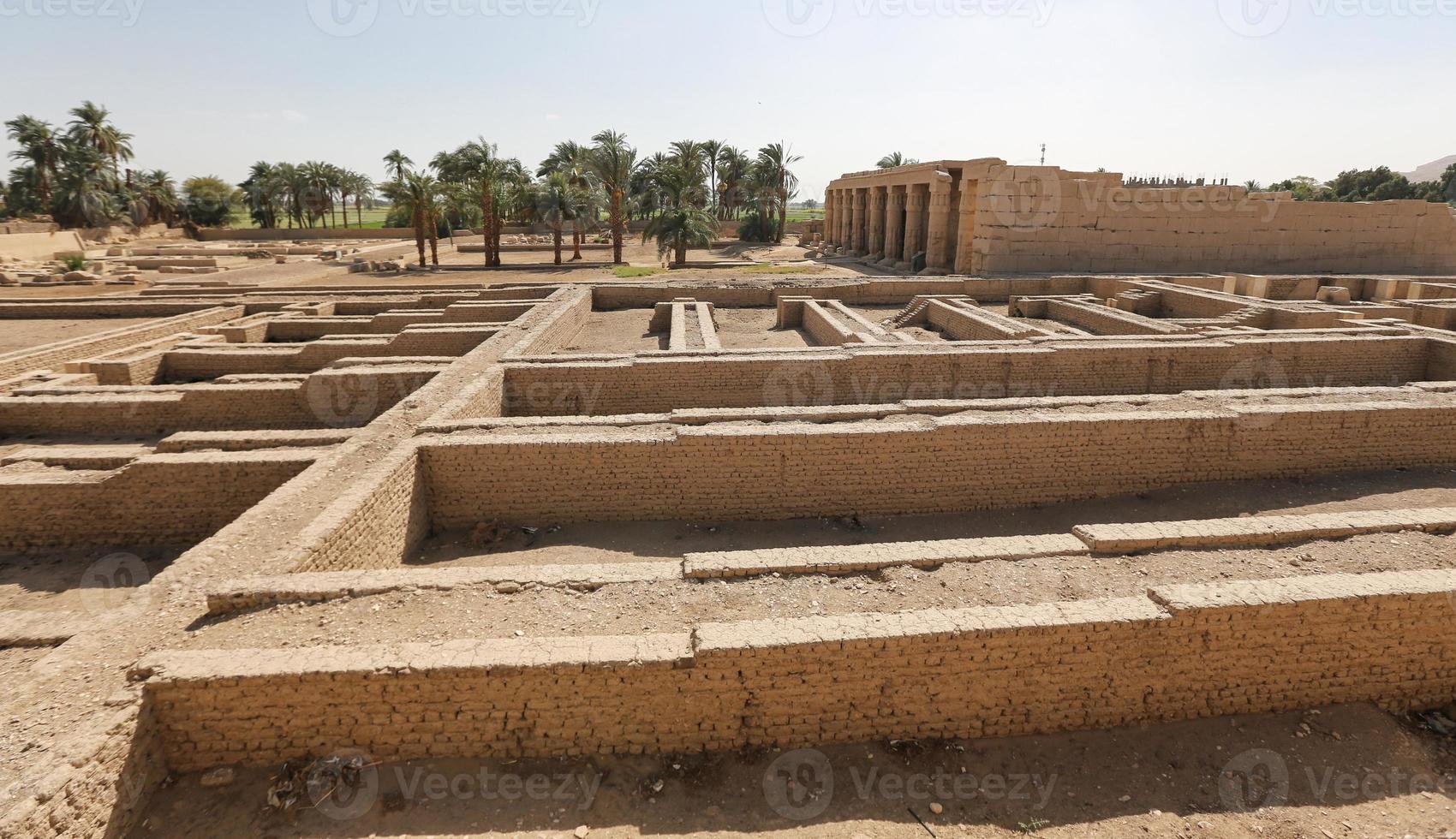 Mortuary Temple of Seti I in Luxor, Egypt photo