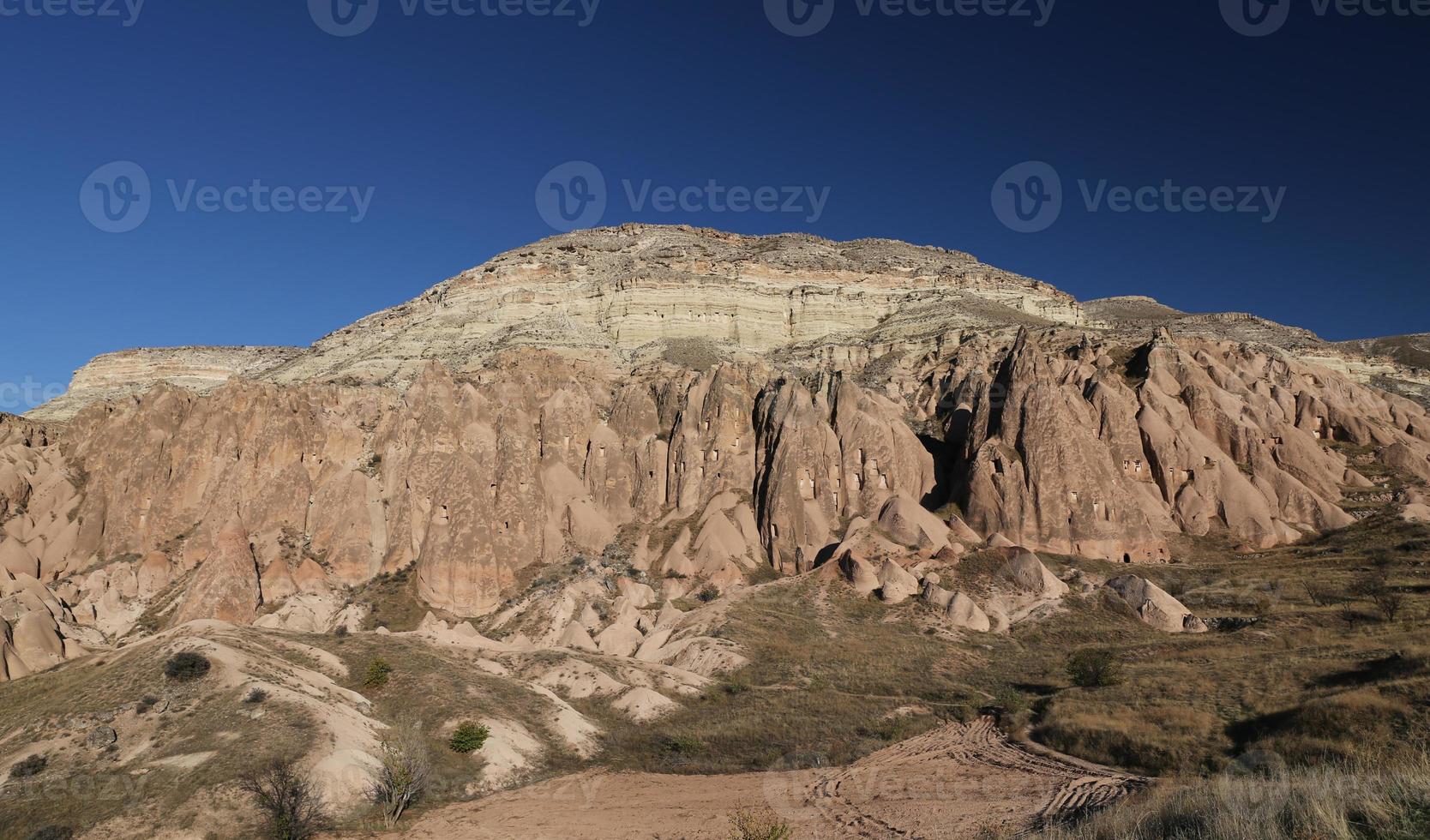 Rose Valley in Cavusin Village, Cappadocia, Nevsehir, Turkey photo