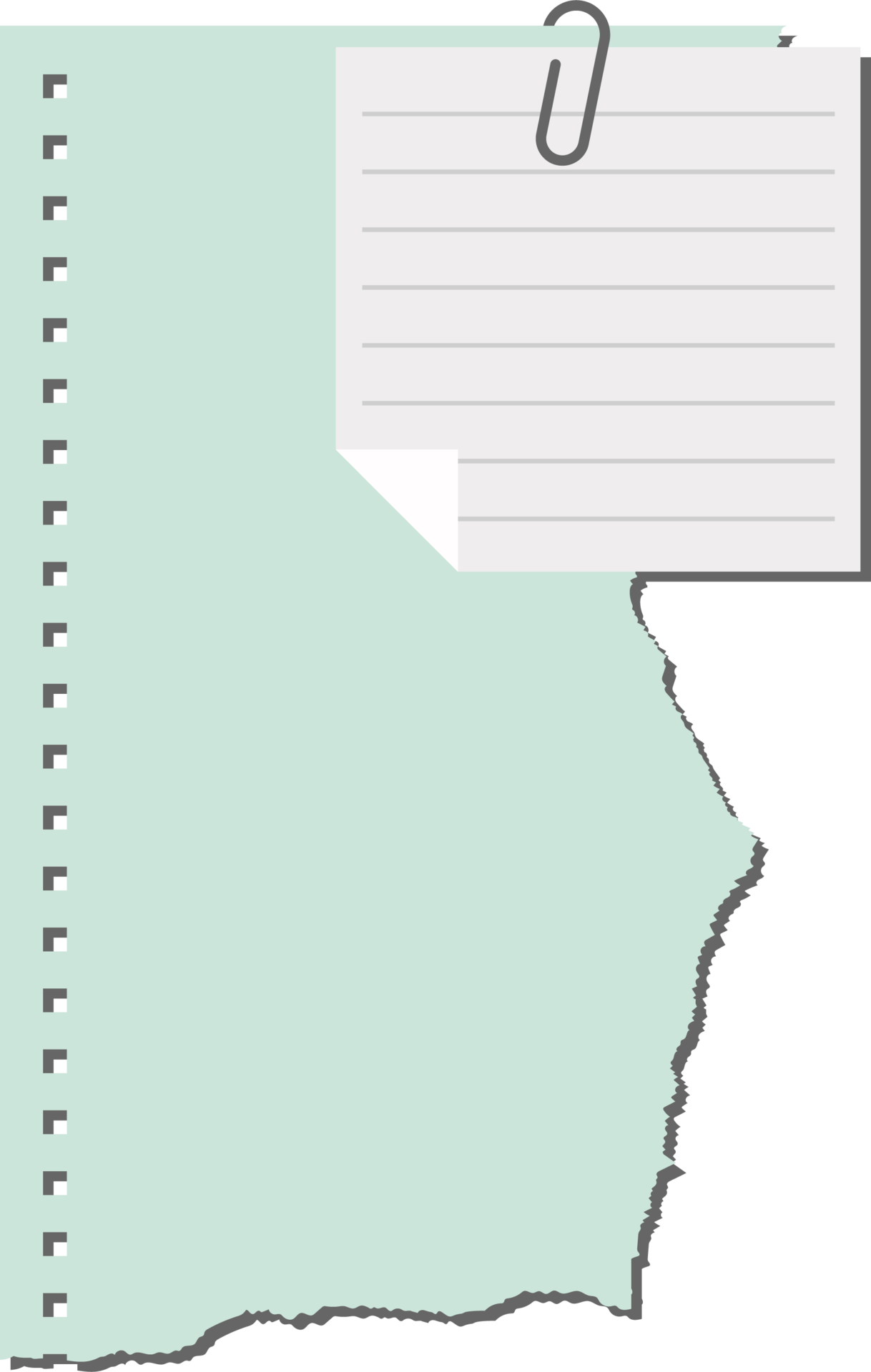 Torn paper clip art 9314842 PNG