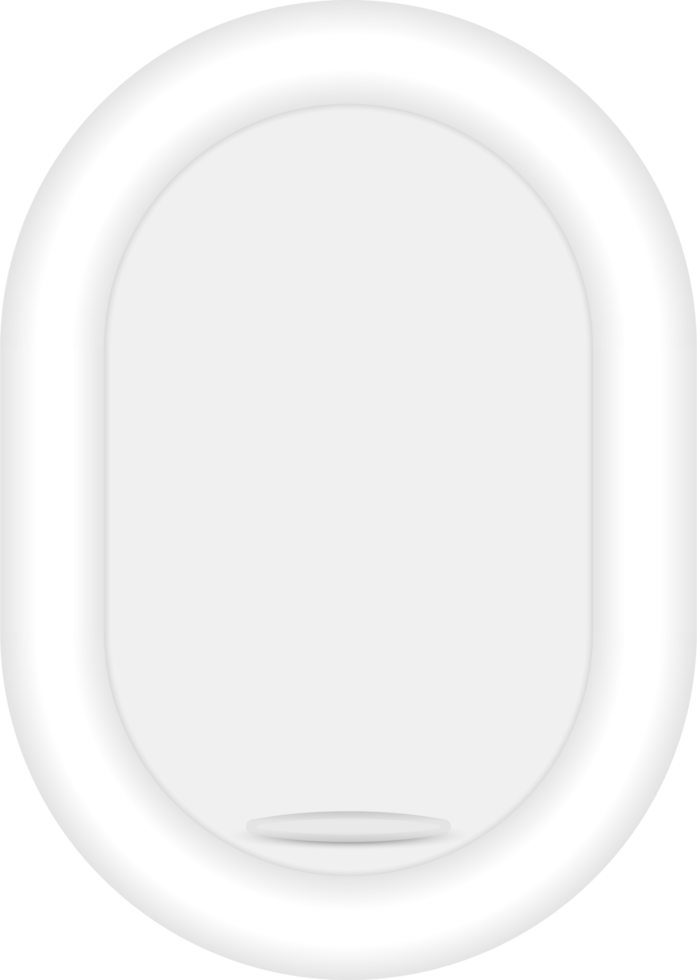 Airplane porthole vector illustration png