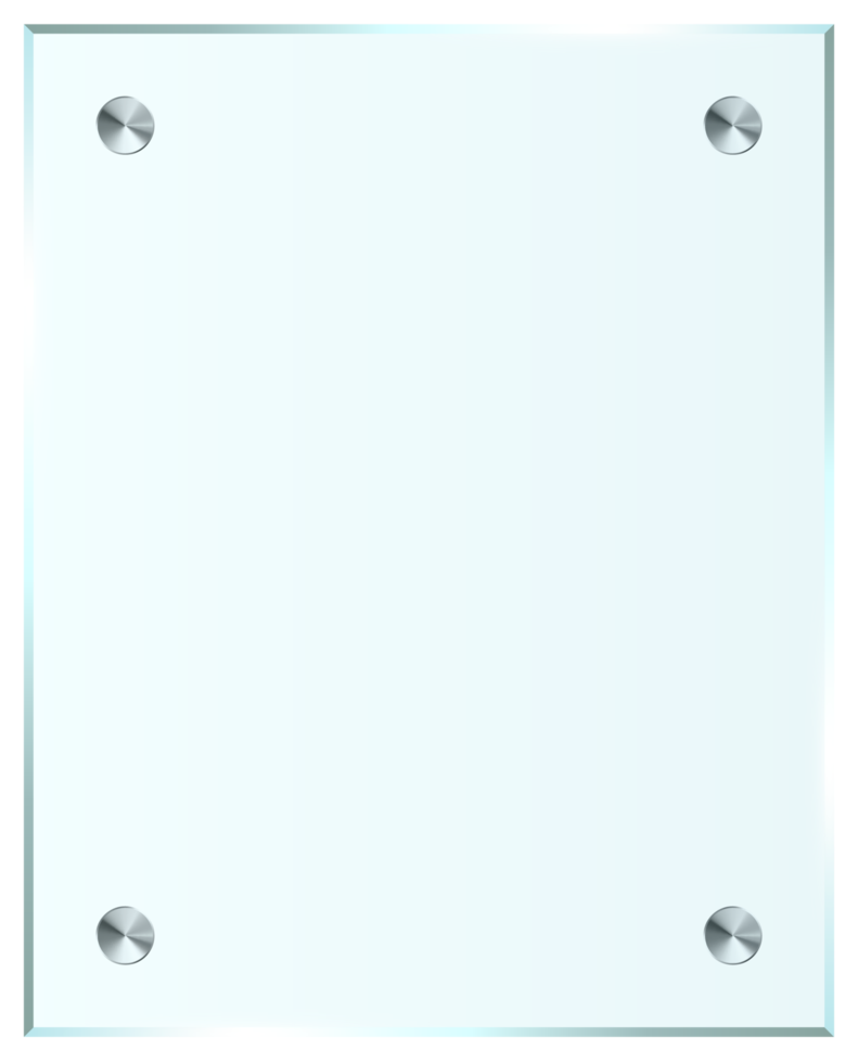 clipart de placa de vidro transparente png