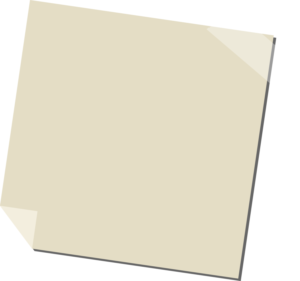 Sticky Note Paper Transparent 22299318 PNG