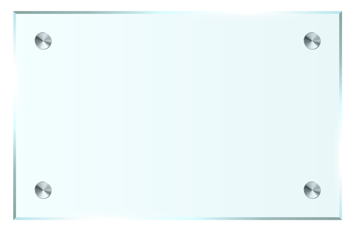 clipart de placa de vidro transparente png