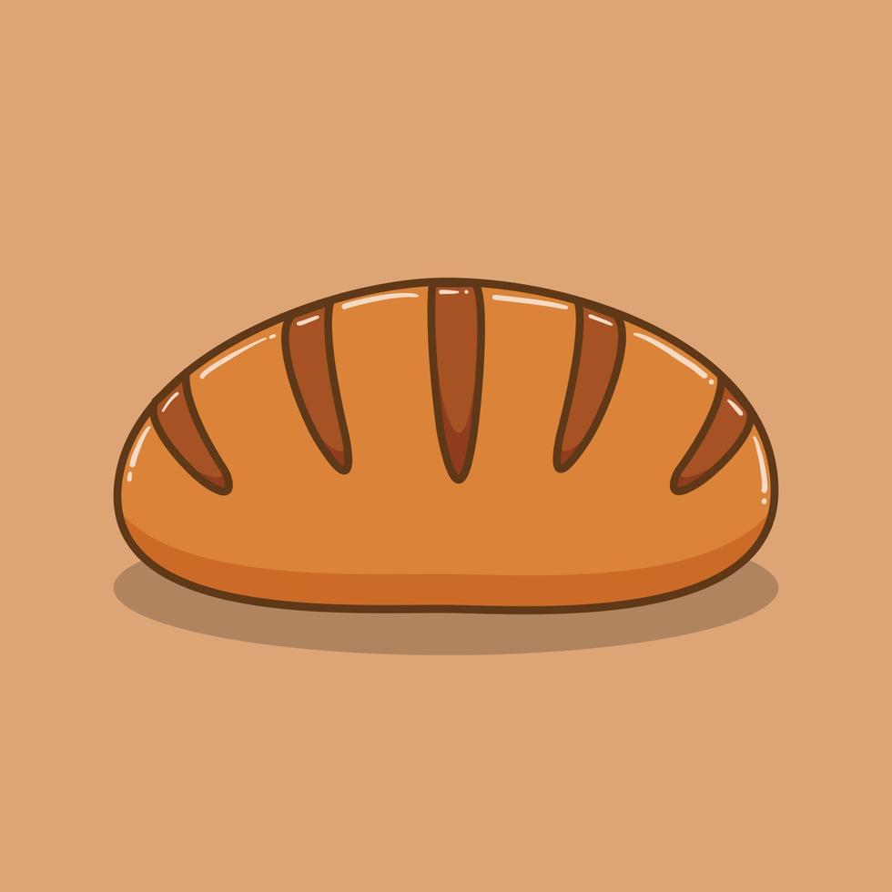 Illustration vector graphic of bread