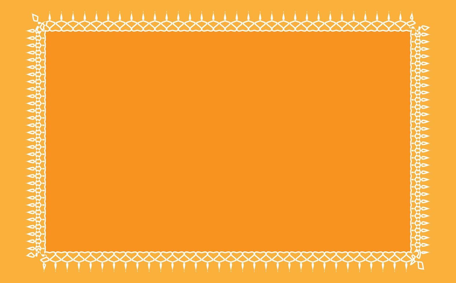 Decorative frame template, with decorative elements, represented on vector illustration