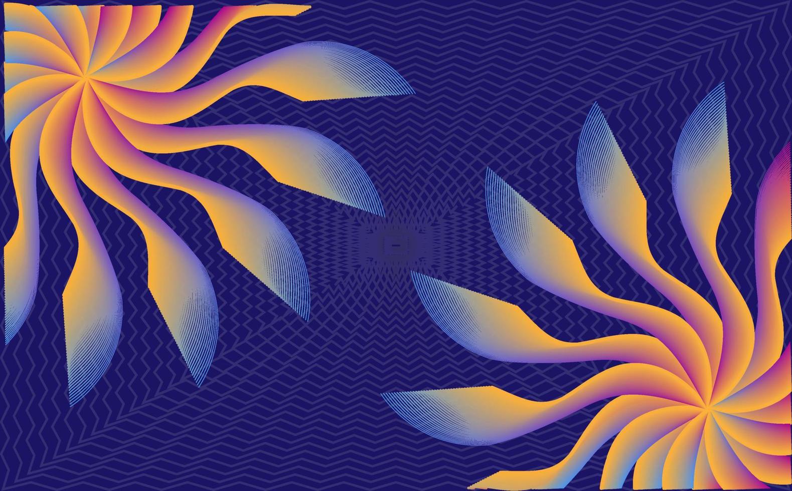 abstract round illustration, wave background, with bright colors, great for presentation design material, invitation, web design, background, business card vector